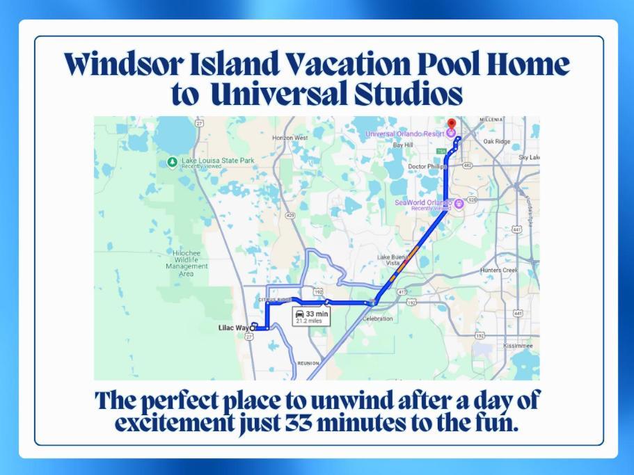 Windsor Island Vacation Pool Home Davenport Zewnętrze zdjęcie