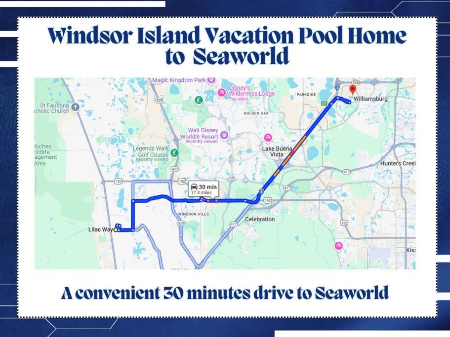 Windsor Island Vacation Pool Home Davenport Zewnętrze zdjęcie